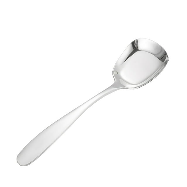 Cuchara de té, cuchara de café, cucharilla de acero inoxidable para postres, helados y sundaes. Plata