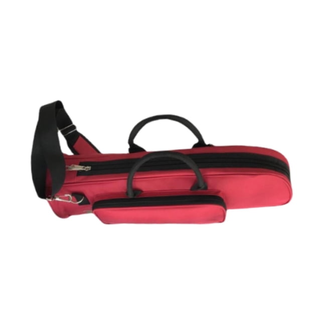 Xuanheng Sac Trompette, Étui Trompette, Compartiments Intérieurs, Tissu Oxford Professionnel, Rouge