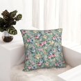 thumbnail image 6 of Pofeuu Rose Flowers Print Double-sided plush pillowcase Square Throw Pillow Covers Pillows Cover for Living Room Bedroom Sofa Couch Cushion Cover（No pillow core）-26"x26", 6 of 7