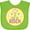 Apple Green, variant on Inktastic He is Risen for Easter Boys or Girls Baby Bib