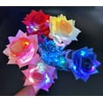 thumbnail image 3 of 5 Qixi rosas de luz de imitación regalos de San Valentín LED rosa Navidad Pascua regalos de cumpleaños, 3 of 5