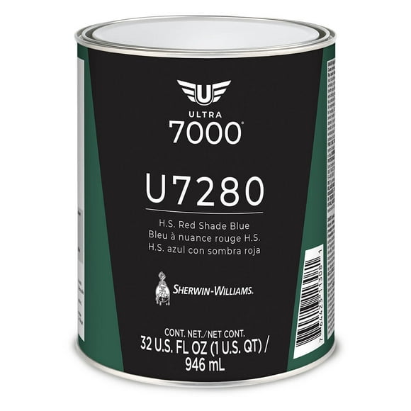 Pintura Automotríz Sherwin-Williams Ultra 7000 H.S. Azul Con Sombra Roja 946 Ml