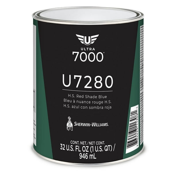 Pintura Automotríz Sherwin-Williams Ultra 7000 H.S. Azul Con Sombra Roja 946 Ml