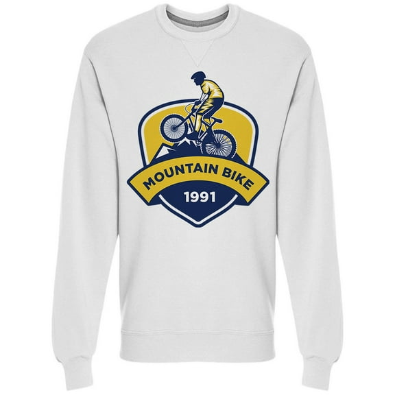 1991 Mountain Bike Sweatshirt Men -Image by Shutterstock, Male Large