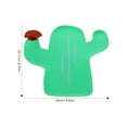 thumbnail image 2 of LEEYNEER Cactus Shape Paper Plates for Decoration Green Disposable Party Supplies 7 Inch, 2 of 8