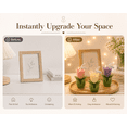 thumbnail image 6 of 3PCS Tulip Flower Candles Set, Cute Aesthetic Room Decor, Scented Gift for Women, Birthday Wedding Home Decoration（Yellow+white+Pink）, 6 of 6