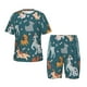 thumbnail image 1 of Balery Dogs Conjunto de Pijama Infantil de Manga Corta con Estampado – Ropa de Dormir de Algodón Suave-Small, 1 of 6