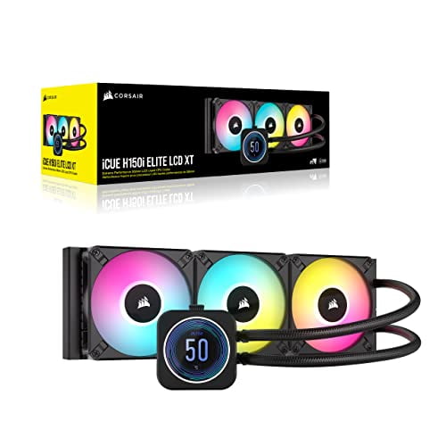 CORSAIR iCUE H150i ELITE LCD XT - Processor liquid cooling system