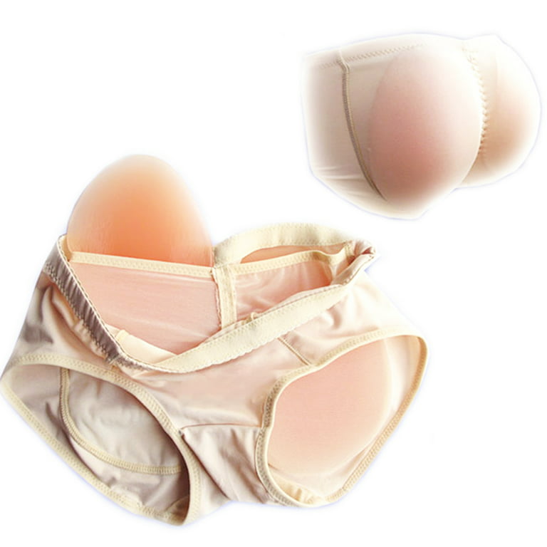 Healifty Silicone Butts Lift Pads Women Fake Buttocks Butt Lifter Enhancer  Padded Inserts Removable Padding for Padded for Women Control Panties Big