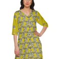 thumbnail image 3 of Moomaya Elegant Printed Kurta And Palazzo Pant Party Wear Ethnic Set For Girls, 3 of 6