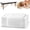 White, variant on 20 Count Disposable Non-Woven Massage Table Bed Sheets, 70’’ x 31’’ Spa Bed Covers for Beauty Salons and Hotels