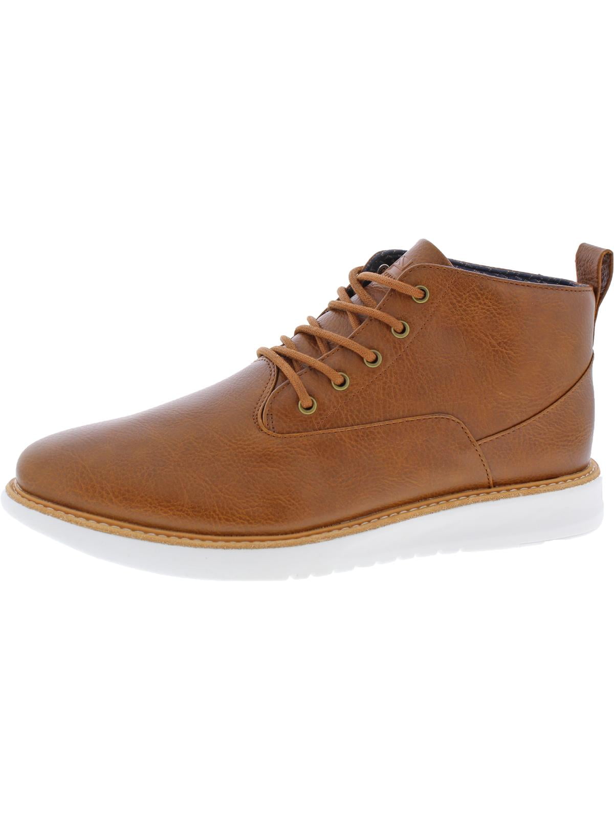 tan leather chukka boots