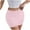 Pink, variant on Sevevn Women's Summer Sexy Fashion Solid Color Elastic Waist Short Skirt Beige XXL Holiday Gift Finder