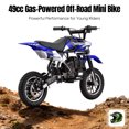 thumbnail image 3 of QEASET 39CC Dirt Bike, Mini Bike 4-Stroke Gas Powered off Road with Max Speed 20MPH, Pull Start, 3 of 9