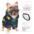 thumbnail image 2 of Bingfone Space and Animals Dog Clothes Hoodie, Pet Winter Coat,Puppy Sweatshirts for Small Dogs Boy Girl,Suitable for All Breeds-X-Large, 2 of 6