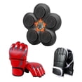 thumbnail image 4 of DYNWAVECA Machine de Boxe Musique Électronique Cible Murale de Boxe avec Gants pour Enfants Adultes Équipement Cible Murale de Rythme pour Intérieur Karaté K, 4 of 10