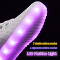 thumbnail image 3 of Zapatos BosenHulu con luz LED, carga USB, color blanco US8, 3 of 9