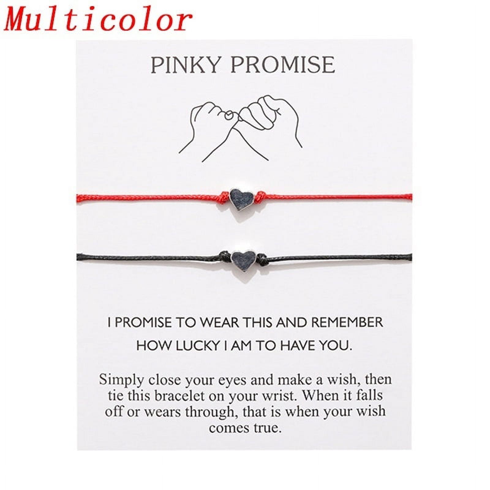 Pinky promise bracelets walmart deals