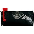 thumbnail image 5 of Coolnut Mailbox Covers, Magnetic Standard Size Halloween Makeup Skeleton Seasonal Mail Wraps for Home Outdoor Decor, 20.7"x18.03", 5 of 5