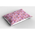 thumbnail image 2 of Ambesonne Butterfly Pillow Sham, Emperor Butterfly, 26" X 20", Multicolor, 2 of 2