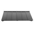 thumbnail image 3 of Awntech 6.67 Ft Houstonian Standing Seam Metal Fixed Awning Canopy (80in x 24in x 36in), Pewter, 3 of 4