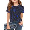 thumbnail image 2 of Fourth of July Girls T Shirts Girls Summer Tops Casual Loose Fit Short Sleeve Tee for Outdoor Sports School and Home Comfortable Everyday Wear for Toddler To Teen Girls Shirts Size 8 Short Sleeve, 2 of 2