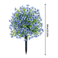 thumbnail image 2 of Artificial Flowers with Stakes, Faux Daisy Plants for Outdoor & Indoor Decor, Fake Greenery for Garden, Patio, Window Box & Front Porch, 2 of 2