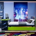 thumbnail image 3 of Harper & Bright Designs Full Size Daybed with Trundle, Gaming Bed with Desk and USB Port for Student Dorms Guest Rooms, Green, 3 of 16