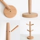 thumbnail image 2 of Soporte de madera con forma de árbol para secar tazas, estante de almacenamiento con 6 ganchos, colgador de drenaje para cocina y hogar, 2 of 4
