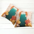 thumbnail image 6 of Ambesonne Japanese Throw Pillow Cover 2 Pack, Folkloric Items Doodle, 18", Multicolor, 6 of 7