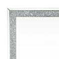 thumbnail image 2 of Benjara Rectangular Beveled Wall Mirror with Touch Led, Silver, 2 of 5