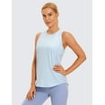 thumbnail image 2 of CRZ YOGA Lightweight Workout Tank Tops for Women Athletic Running Sleeveless Shirts Racerback T-Shirt, 2 of 3