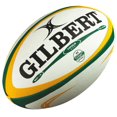 thumbnail image 1 of Gilbert Size 5 Green/Gold Vapour Rugby Ball, 1 of 1