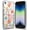 Floral, variant on Ringke Fusion Edge Case Compatible with iPhone SE 2022, Hard Back with Flat Sides Bumper - Clear