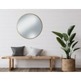 thumbnail image 4 of hometrends Round Mirror, 27 inch diameter x 0.51" Gold, 4 of 4