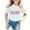 White, variant on Back To School Shirt Girls Fashion Cute O Neck Short Sleeve 1st 2st 3st Grade Hello Summer First Grade Back To School T-Shirt