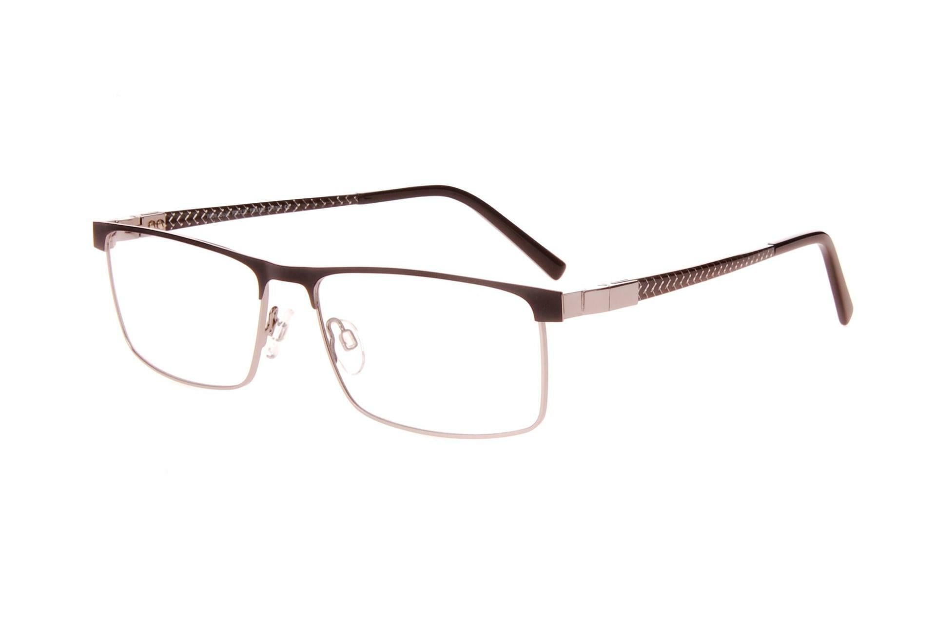 New Wide Guyz Brown & Gold RIP Eyeglasses, 60/17/150, for 