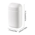 thumbnail image 3 of MTBLYS Travel Soap Box Portable Sealed Case with Lid Plastic Container with Drying Tray Business Trip Draining Storage Standard Bar Soap Use At Home Gym Travel, 3 of 6
