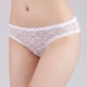 thumbnail image 4 of Gibobby Calzoncillos hipster Bragas de mujer de cintura de encaje sexy europeo y americano de algodón Sweet Hollow Bowknot Calzoncillos de mujer(Blanco， XL), 4 of 5