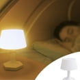 thumbnail image 2 of Hxlazmoo 2-in-1 Dimmable Warm White & Color Changing Night Light for Baby Nursery, Bedroom, Office - Portable Sensor Bedside Lamp with Eye-Protecting Soft Light, 2 of 8