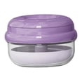 thumbnail image 1 of FashionCha Denture Bath Box Car Leakproof Waterproof with Strainer Basket Retainer Case Purple, 1 of 8