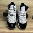 thumbnail image 3 of Ni - ke Ni - ke Air Jordan Retro 11 XI GS Concord 2018 White Black 378038 100 Size 4.5Y, 3 of 5