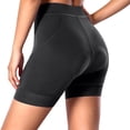 thumbnail image 3 of Shadoumai Padded Bike Shorts Women 4D Padding Cycling Shorts with Pocket Road Mountain Ride Womens Biking Bicycle Biker Shorts, 3 of 6
