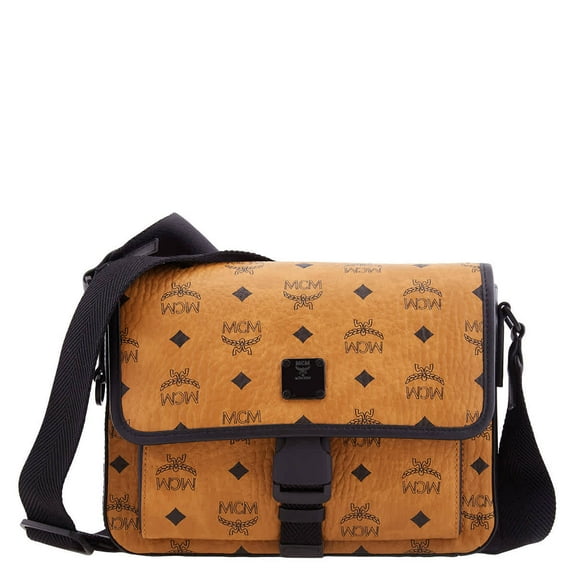 Mcm Klassik Messenger Visetos Monogram Bag