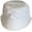 White, variant on CoCopeaunts Plain Bucket Hat for Kids Comfort Cotton Girls Bucket Hats Summer Sun Protection Breathable Mesh Boys Fisherman Hat