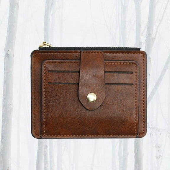 AURARMLET women's wallet PU Purse Simple Design Large Capacity for Ladies Office 1Pack