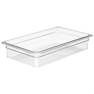Food Pan 1/1 X 4" CamwearÂ® Clear