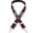 Colorful Stripes, variant on Wide Shoulder Strap Adjustable Replacement Belt Crossbody Canvas Bag Handbag