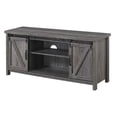 thumbnail image 4 of Pemberly Row Barn Door 52" TV Stand in Rustic Gray, 4 of 4