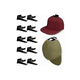 thumbnail image 1 of 10 Gancho Organizador De Gorras Para Pared Percheros Negro, 1 of 5